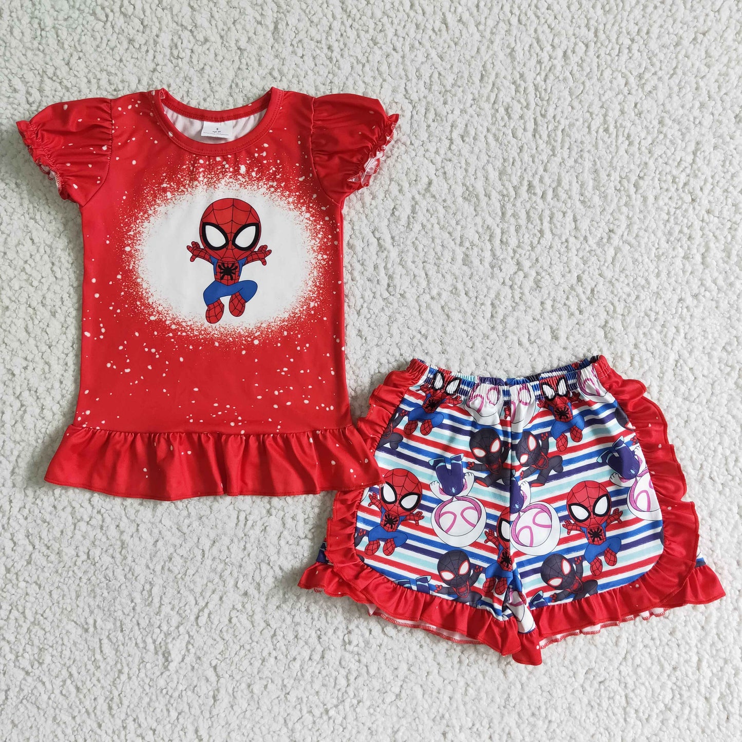 GSSO0124 Red Bleach Design Cartoon Girls Set