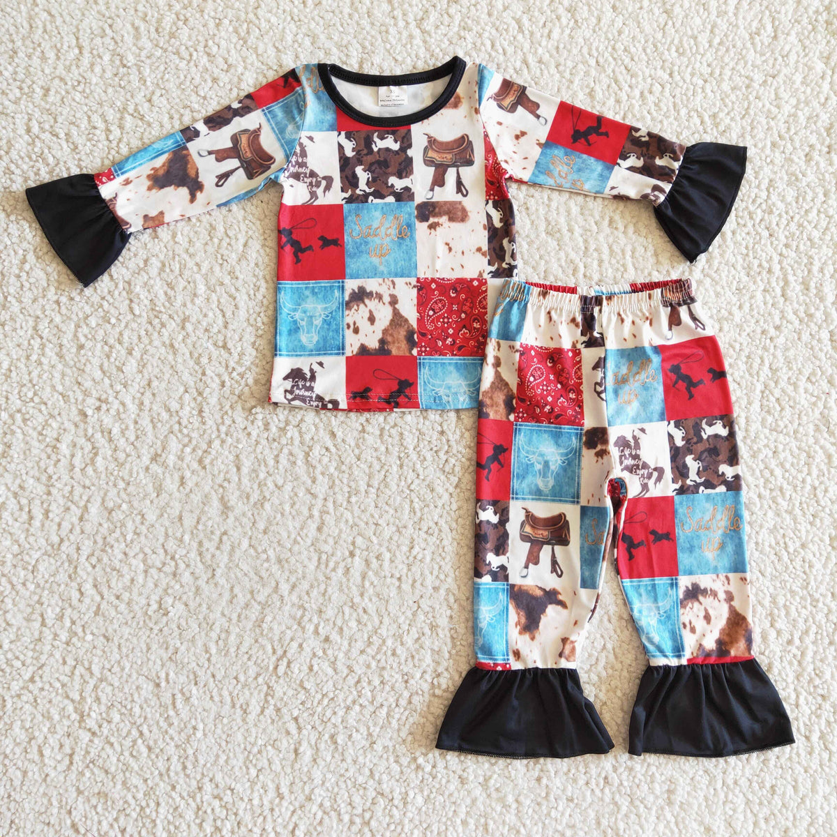 GLP0339 Western Cow Girls Pajamas