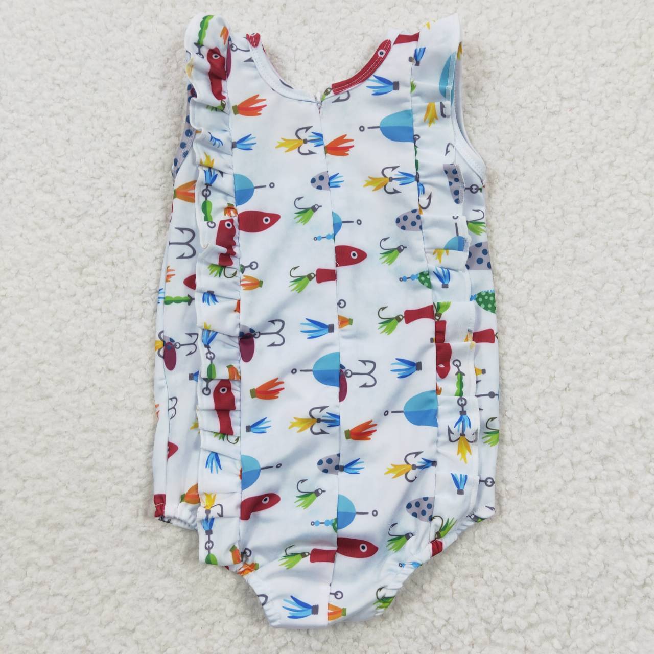 S0043 Fishing Girls Bathing Suits Swimsuits