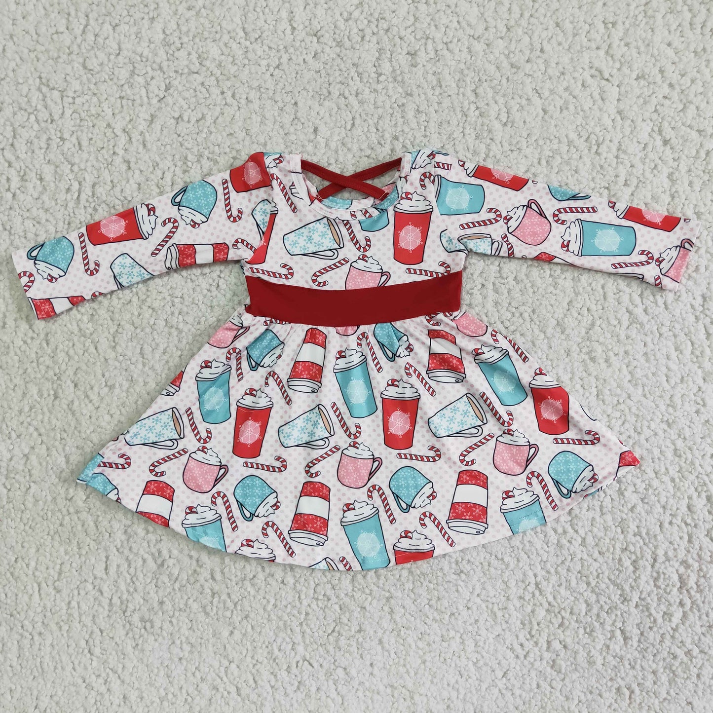 Christmas Kids Lovely Twirl Dress