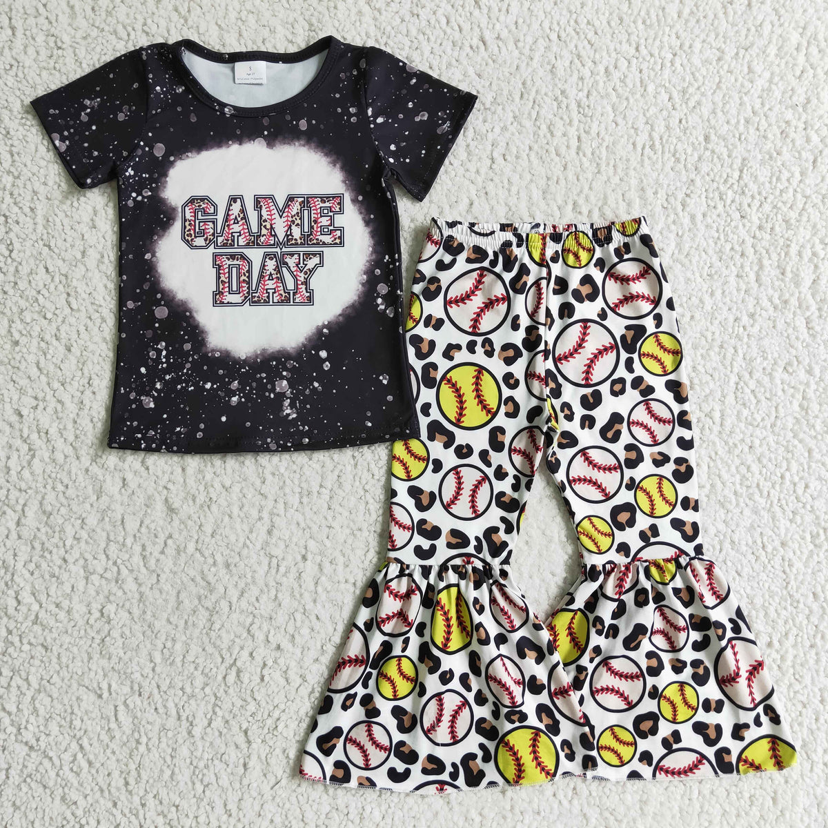 GSPO0214 Game Day Softball & Baseball Girls Outfits