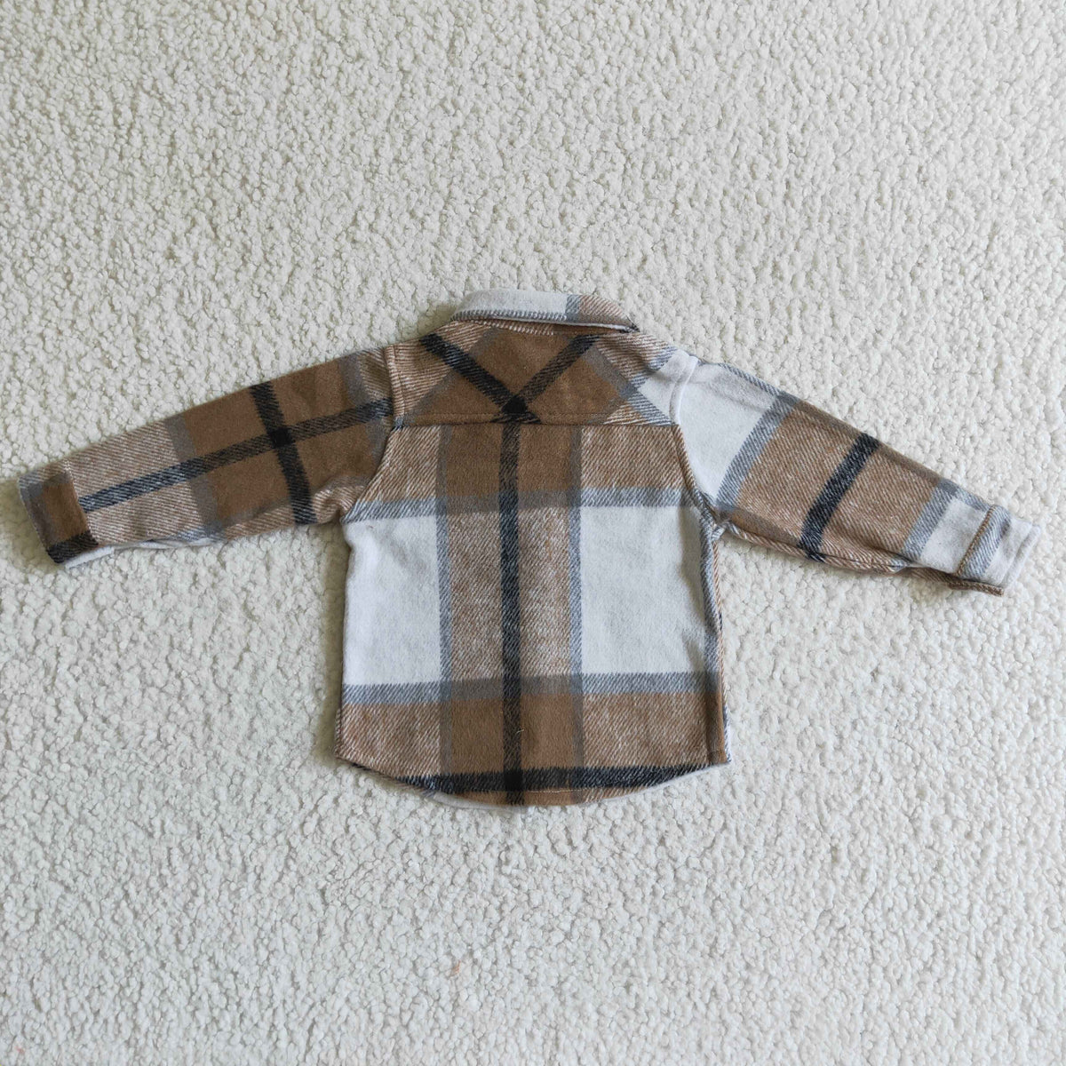 BT0062 Plaid Print Boys Pockets T-shirts