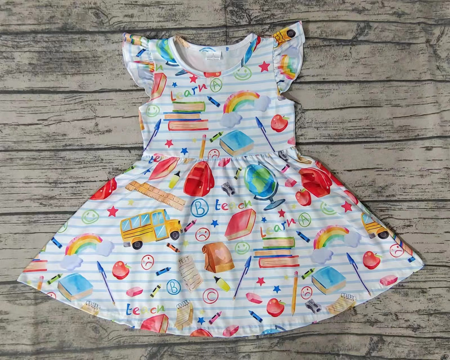 GSD0085 back to school girls dress