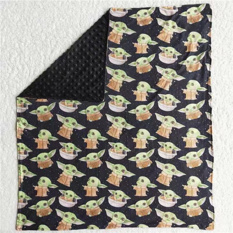 Top Quality Casual Cartoon Kids Newborn Print Design Blanket