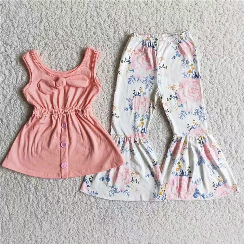 Pink Floral Print Rosey Set