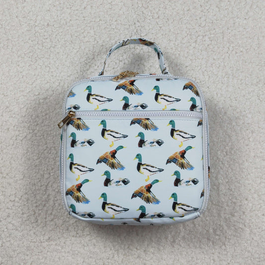 BA0276 hunting mallard duck blue lunchbox lunch bag