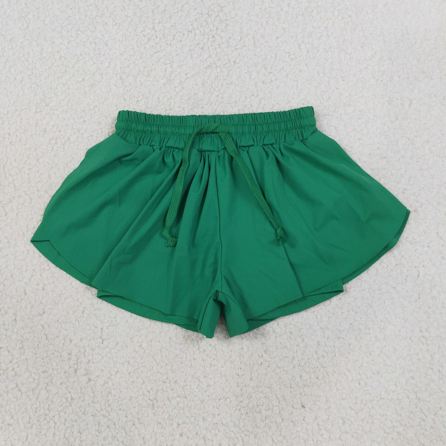 SS0938 Yoga Green Girls Shorts