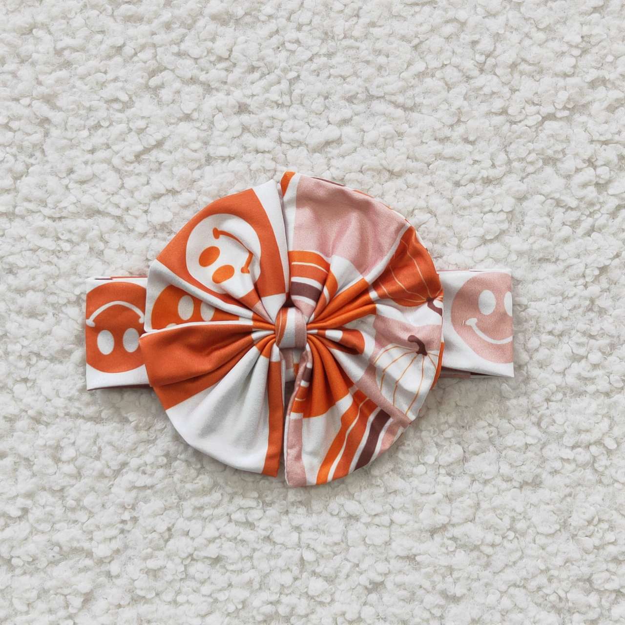 GSPO0620 Smile Rainbow Orange Single with BOW Set