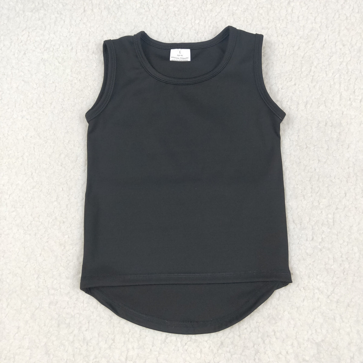 GT0987 yoga black sleevless girls top