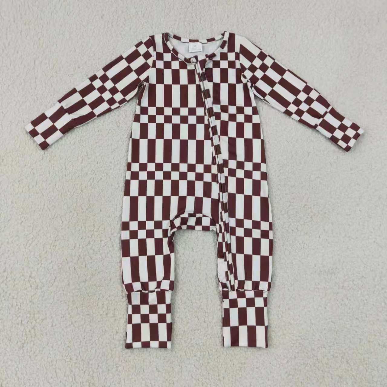 Checkered Boys Set/Romper RTS Sibling Clothes