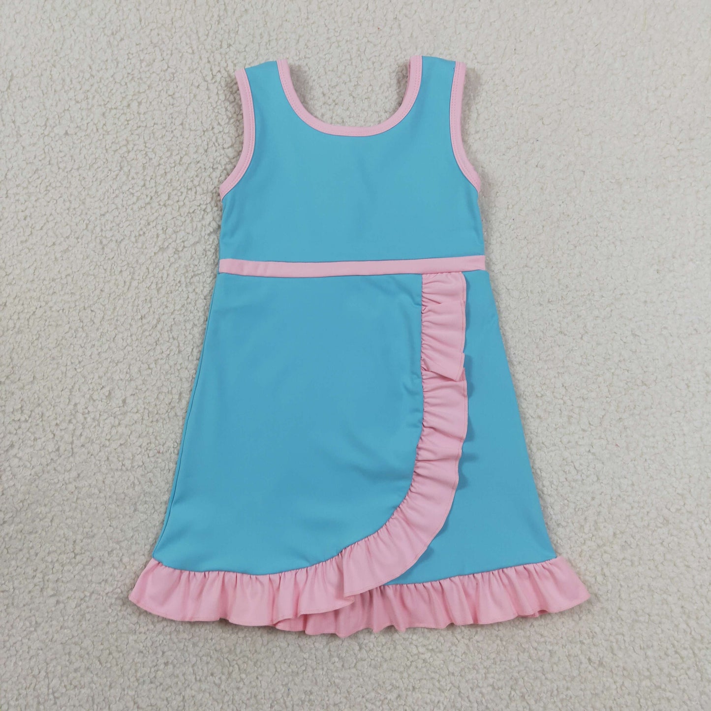 GSD4130 Yoga Blue Skorts Girls Dress