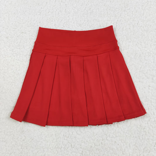 GLK0125 yoga red girls skirt skorts