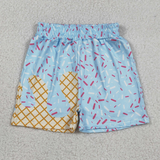SS0635 blue sprinkles Summer boys shorts