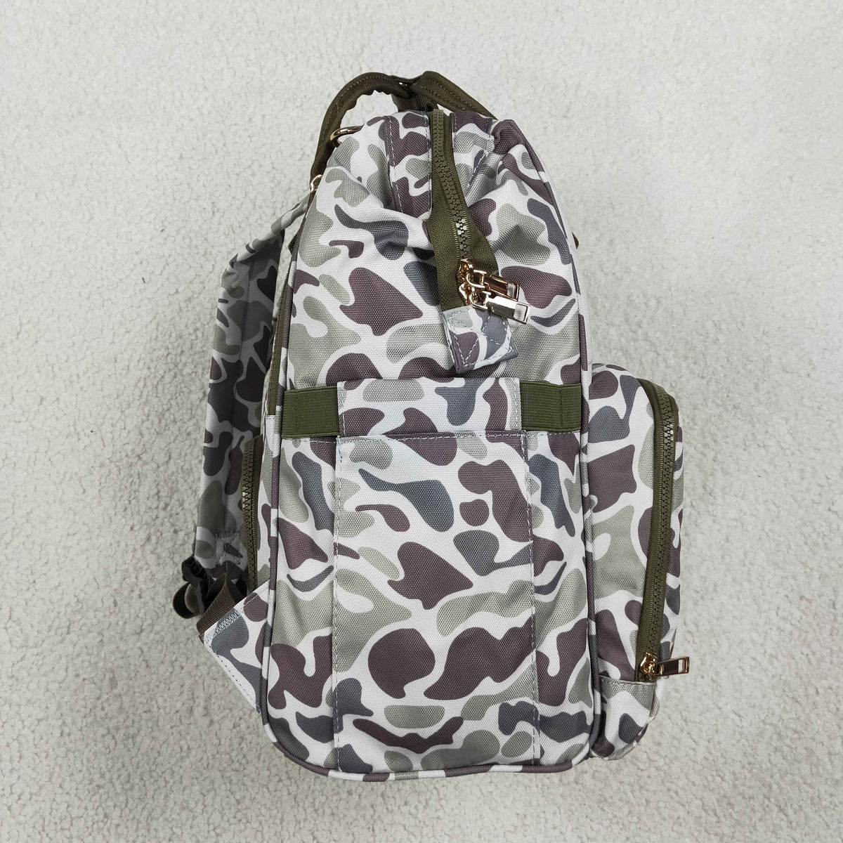 BA0403 Camo Dog Diaper Bag