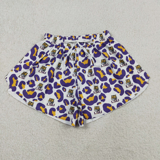 SS0811 Yoga Football Item Camo Adult Women Shorts