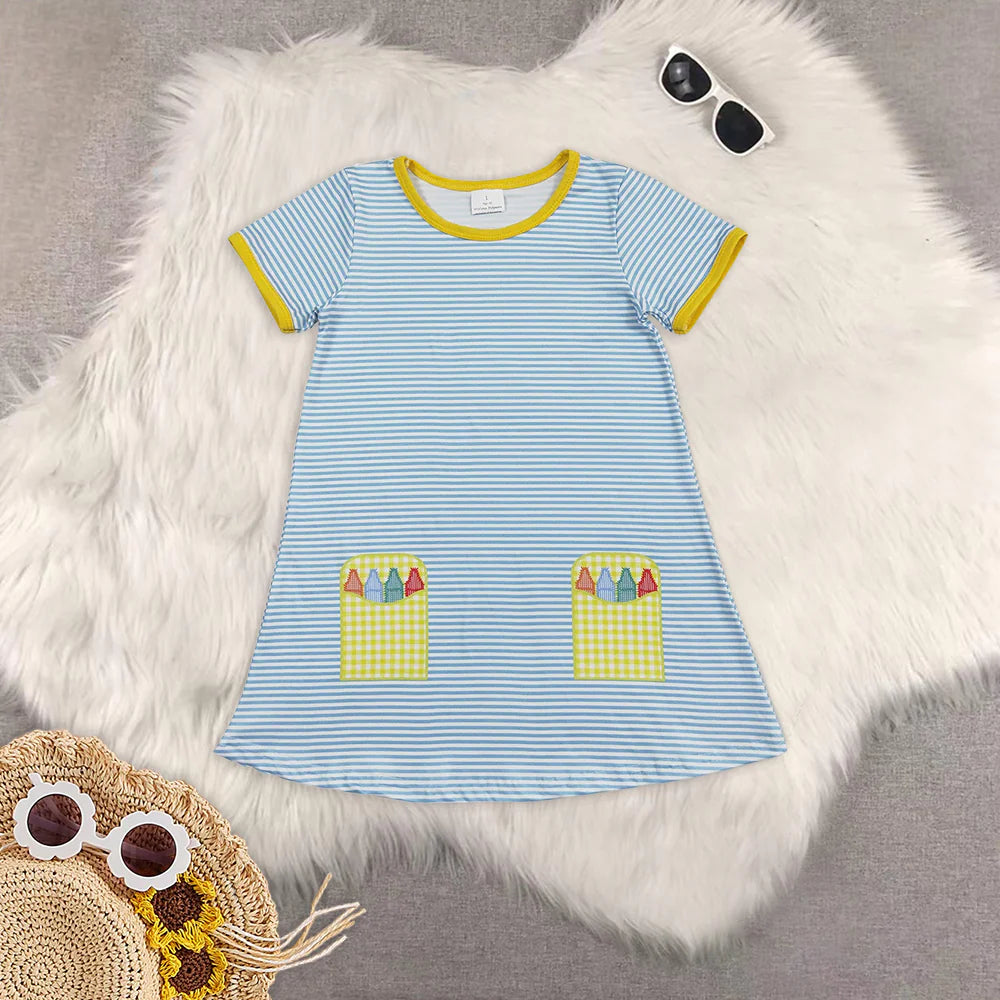 back to school pen Sibling Clothes RTS