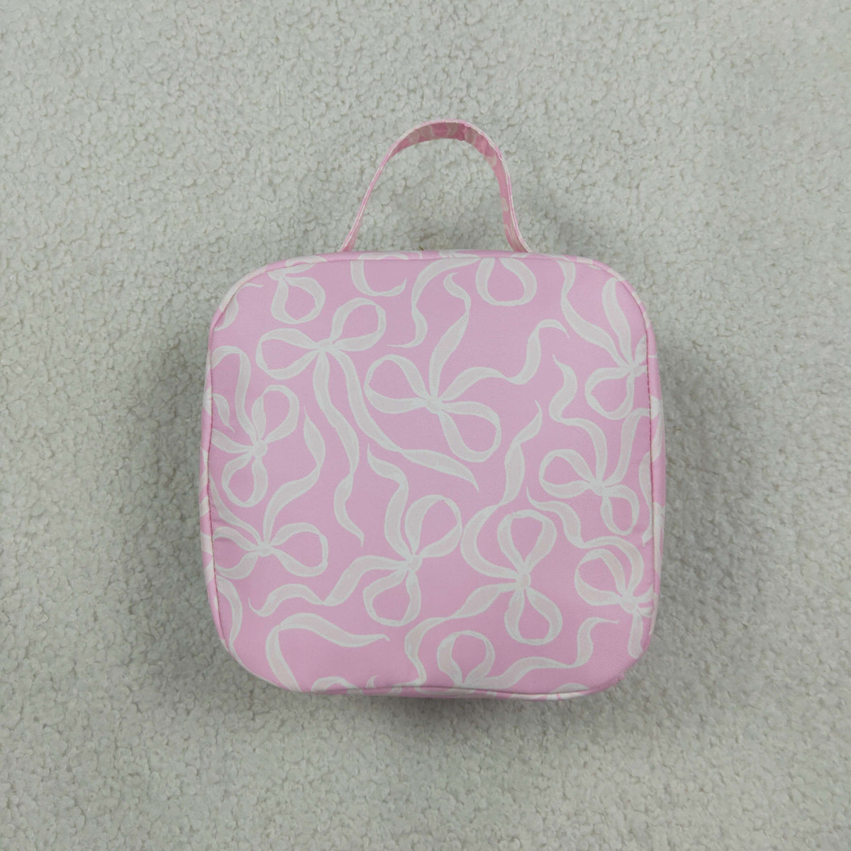 preorder BA0464 Bows Pink Lunchbox Lunch Bag