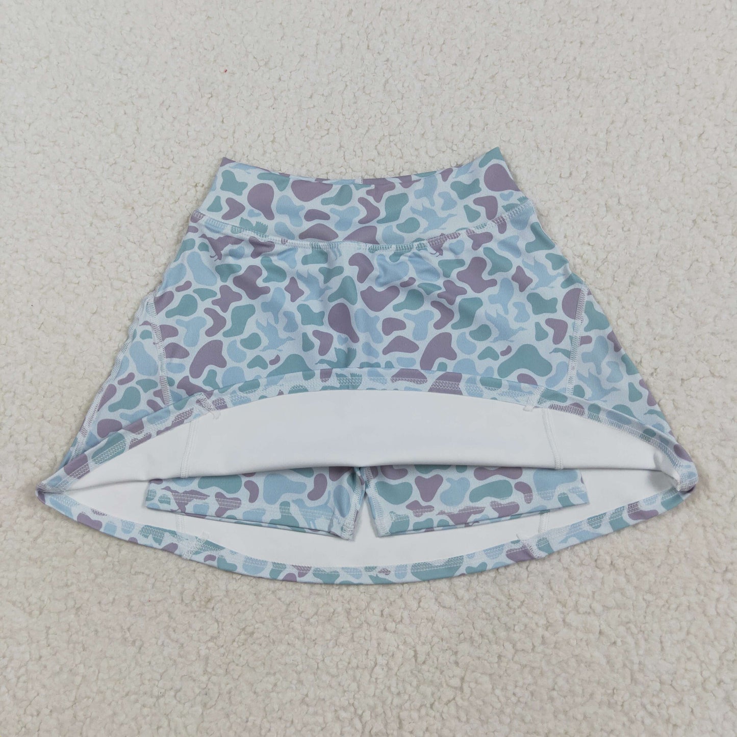 GLK0128 yoga hunting camo skirt skorts