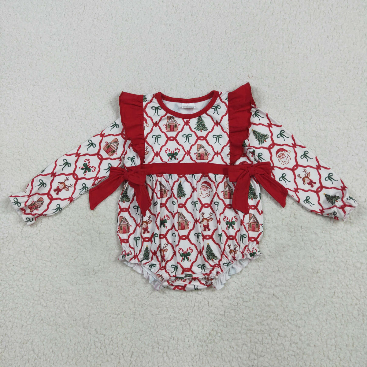 Christmas house tree red Sibling Clothes RTS sibling clothes