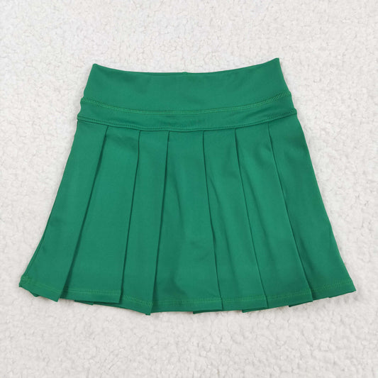 GLK0126 yoga green girls skirt skorts
