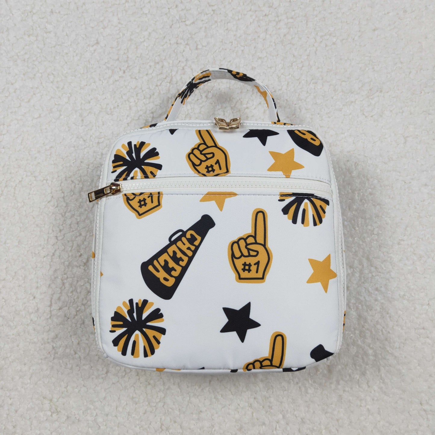 BA0362 cheer star golden black lunchbox lunch bag