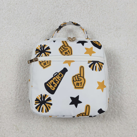 BA0362 cheer star golden black lunchbox lunch bag