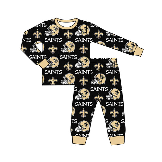 custom Team 9 Black Long Sleeve Pants Kids Clothes