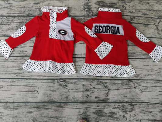 custom S 8.23 Red kids pullover