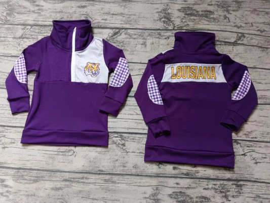 custom S 8.23 Purple kids pullover