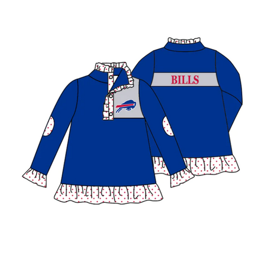 custom S 8.23 Blue kids pullover
