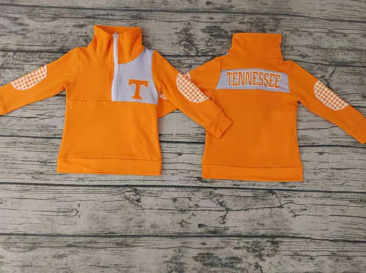 custom S 8.23 Orange kids pullover