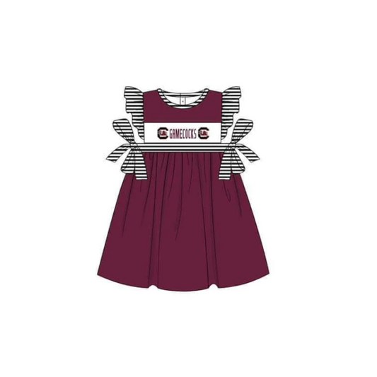 custom S 8.23 Red girls dress