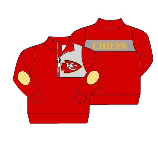 custom S 8.23 Red kids pullover