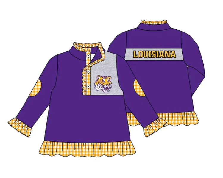 custom S 8.23 Purple kids pullover