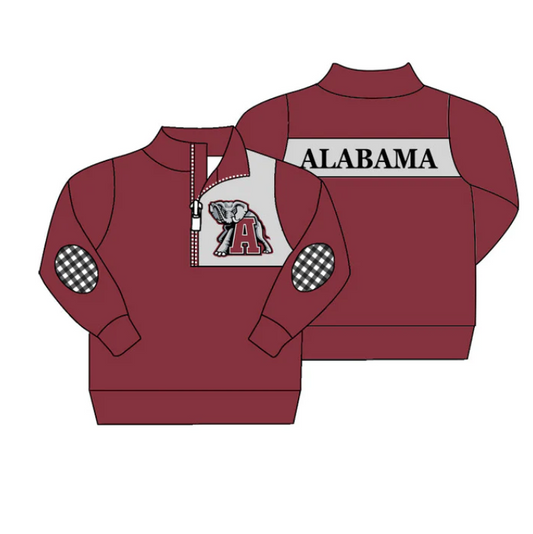 custom S 8.23 Red kids pullover