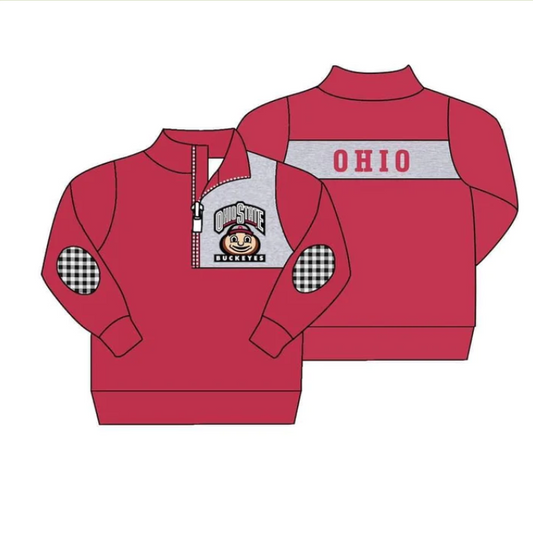 custom S 8.23 Red kids pullover