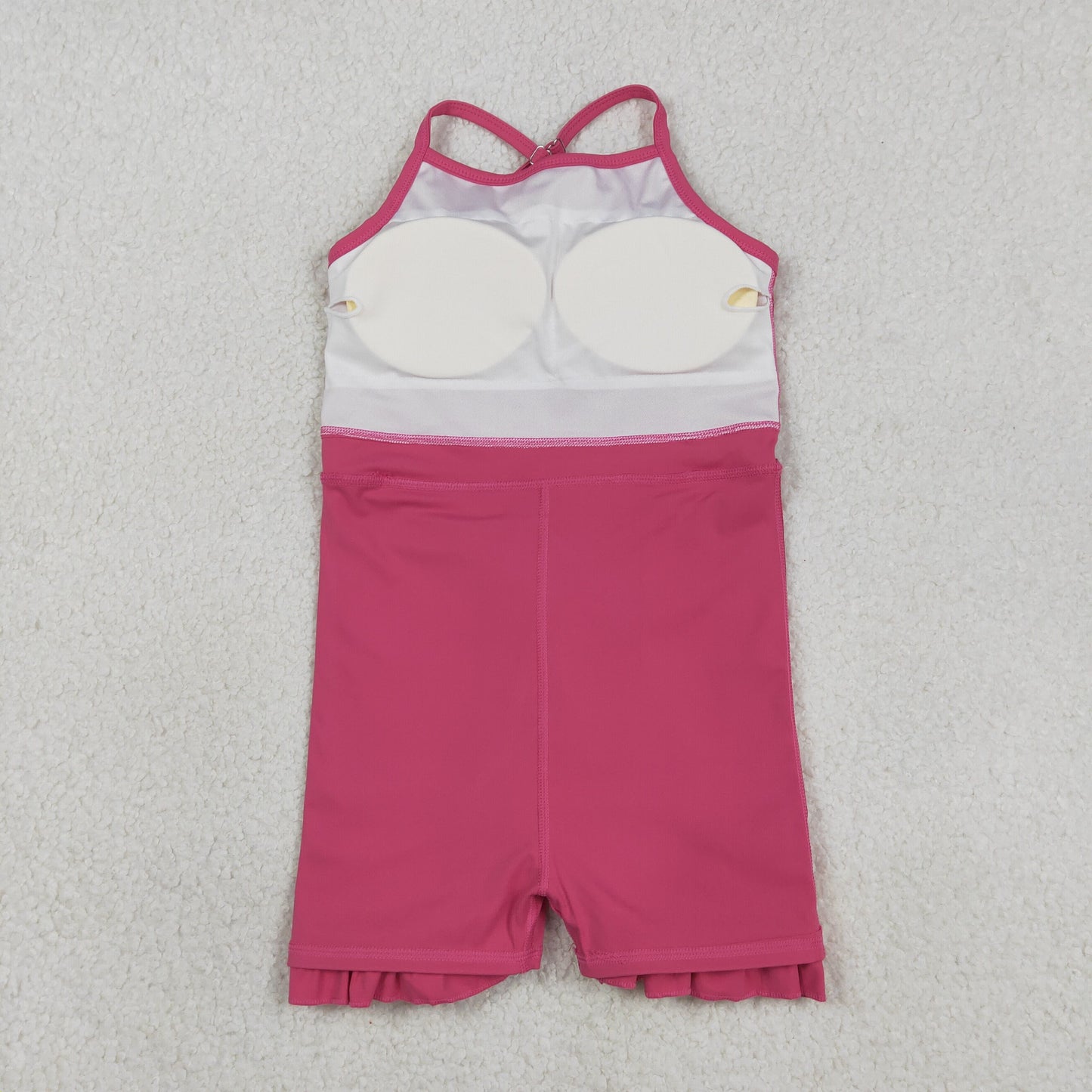 S0727 hot pink girls tennis clothes