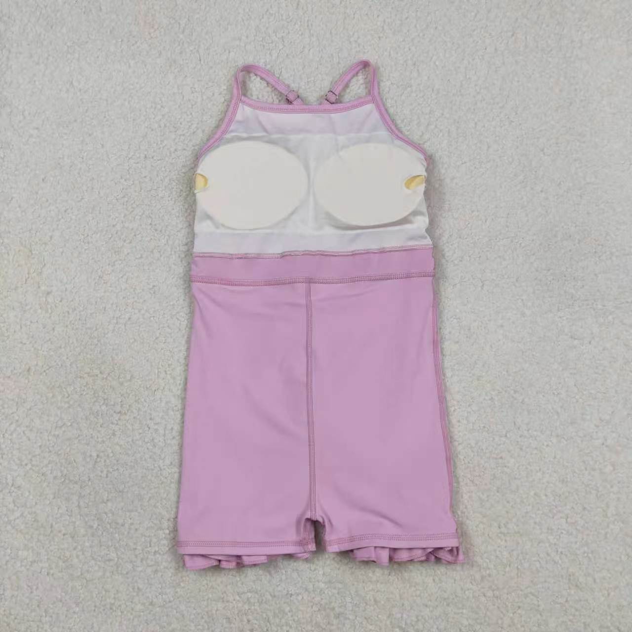Yoga Solid Color Skort Girls Dress Sibling Clothes