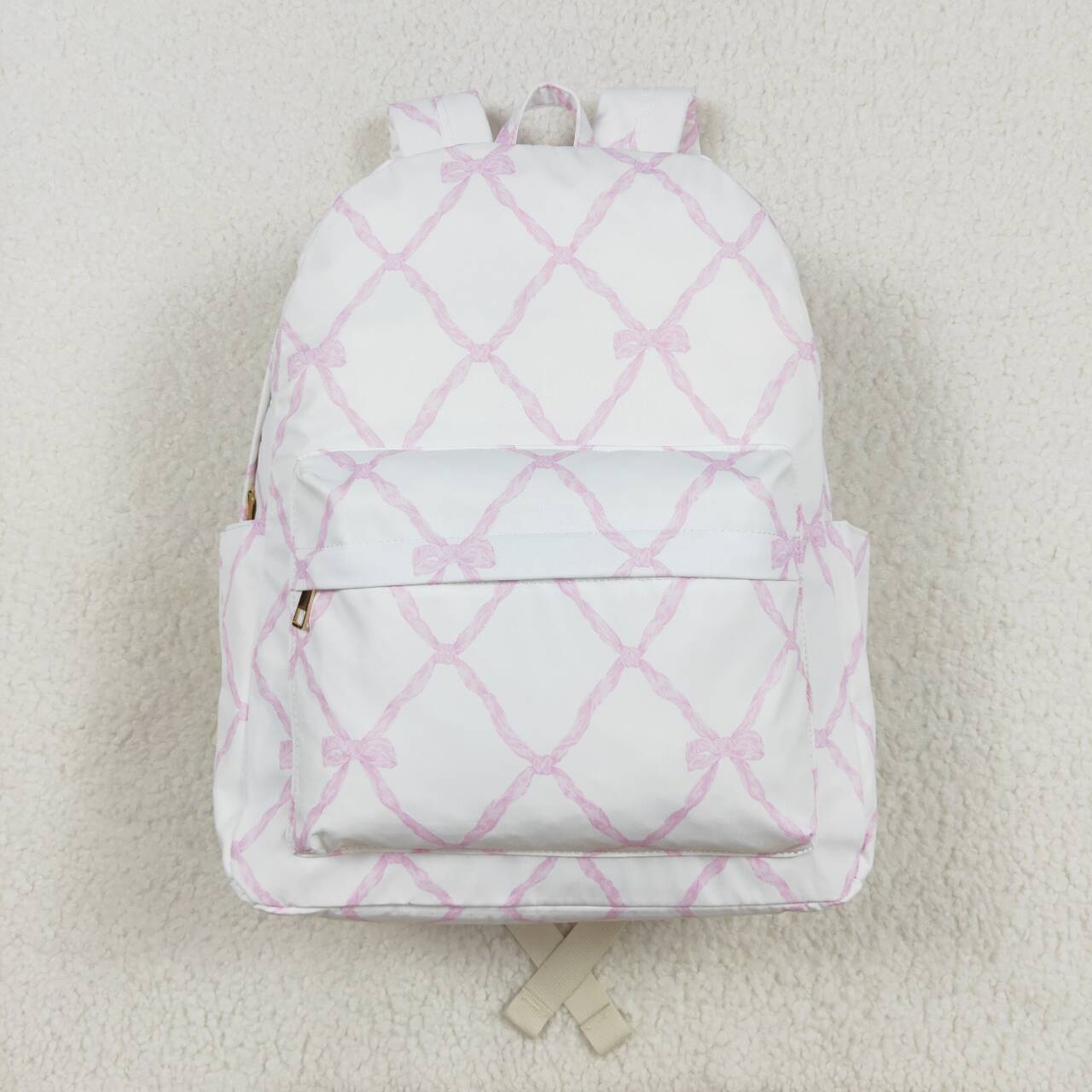 BA0225 pink bows kids bag