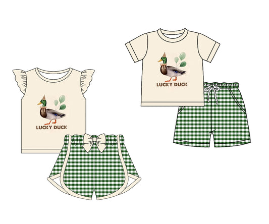 Custom Moq 3 St, Patrick Lucky Duck Sibling Clothes