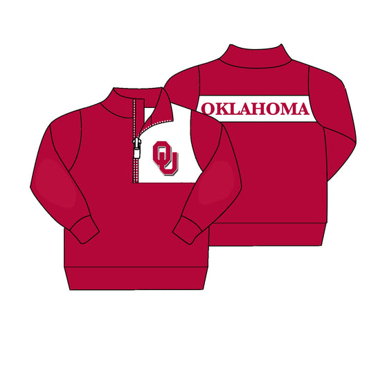 custom S 8.21 Red kids pullover