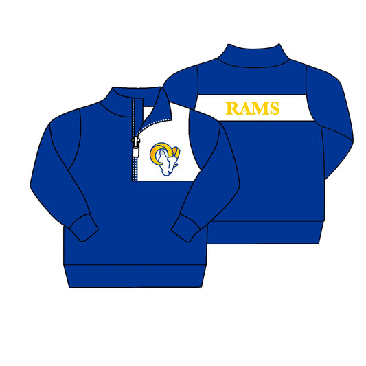 custom S 8.21 Blue kids pullover