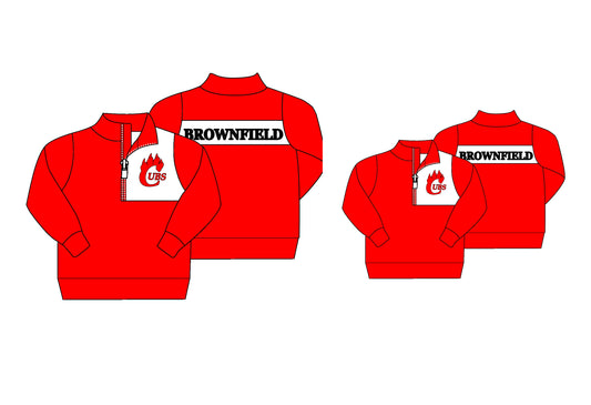 custom S 8.21 Red kids pullover