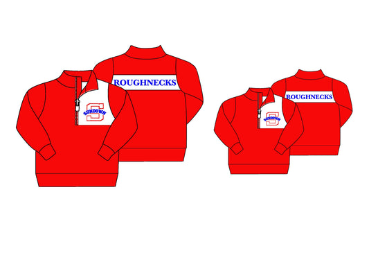 custom S 8.21 Red kids pullover