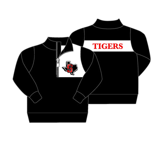 custom S 8.21 Black kids pullover