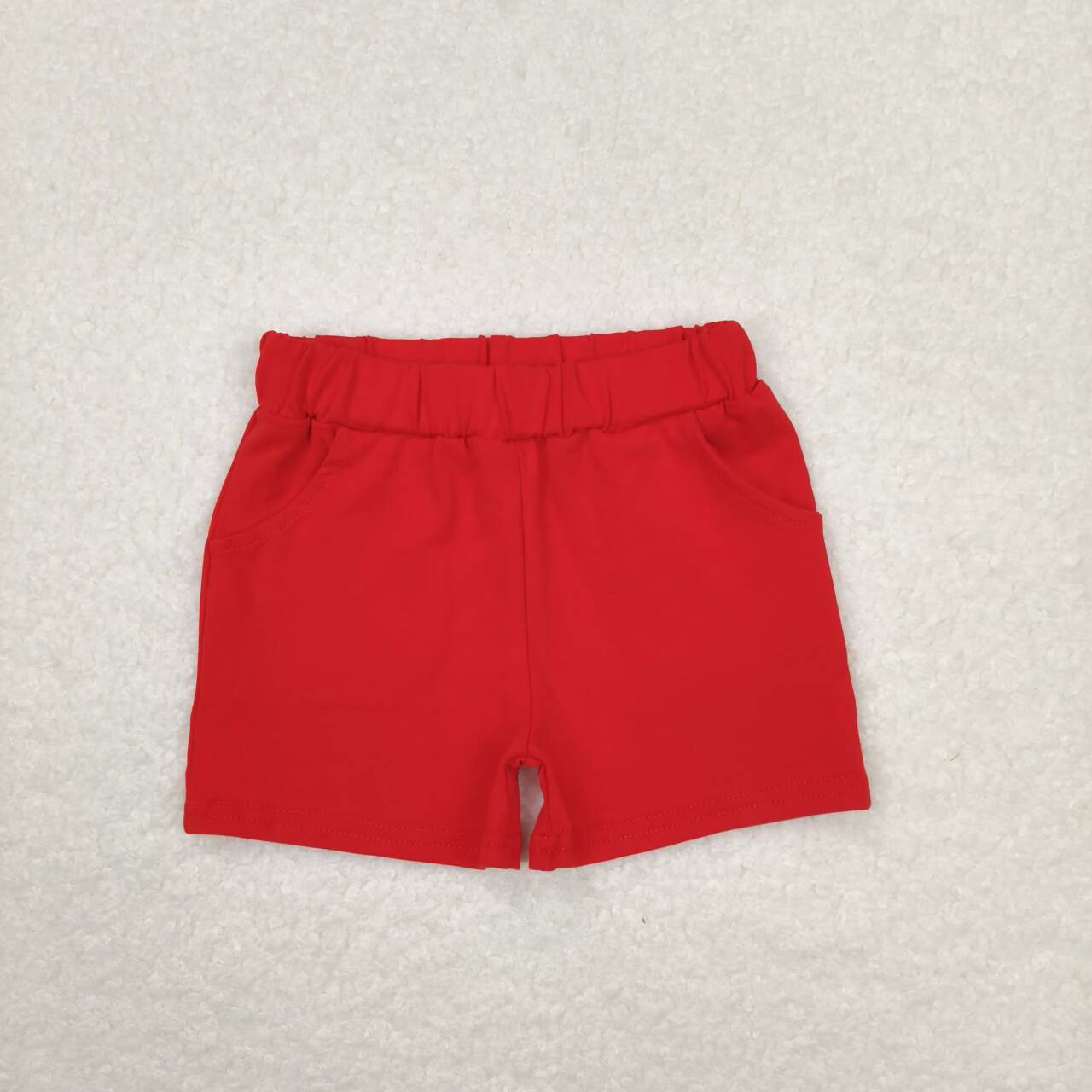 SS0270 red girls shorts