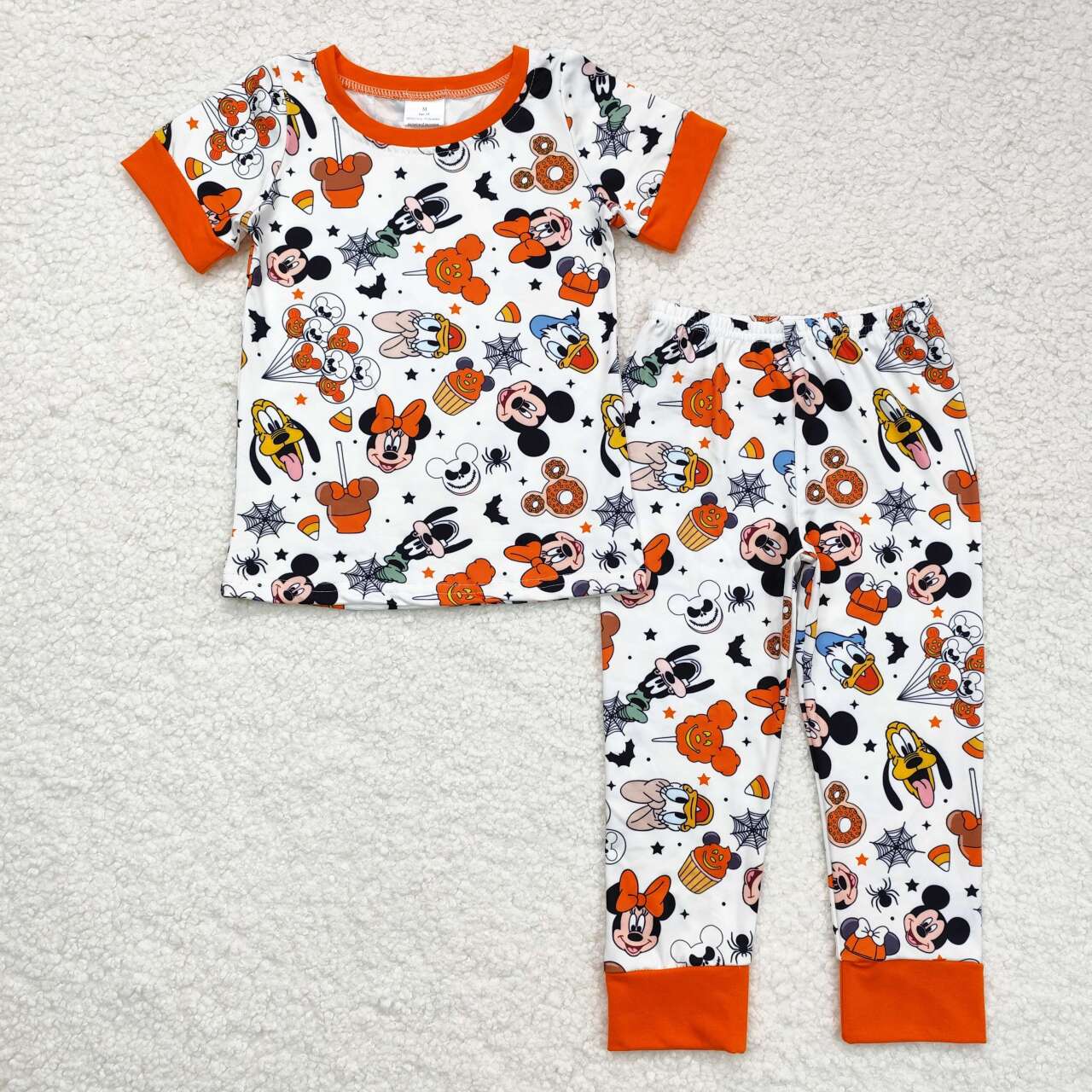 Halloween cartoon M pajamas RTS sibling clothes