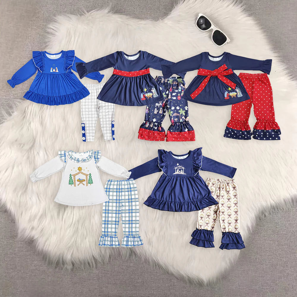 The Nativity Story girls set RTS sibling clothes