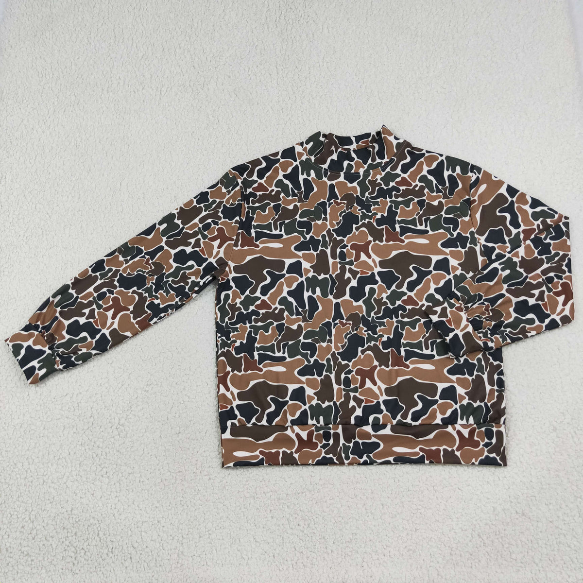 GT1817 Yoga Camo Long Sleeve Adult Women Top