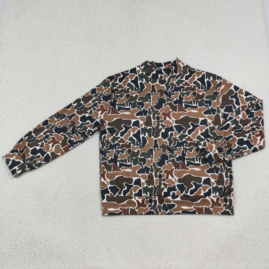 GT1817 Yoga Camo Long Sleeve Adult Women Top